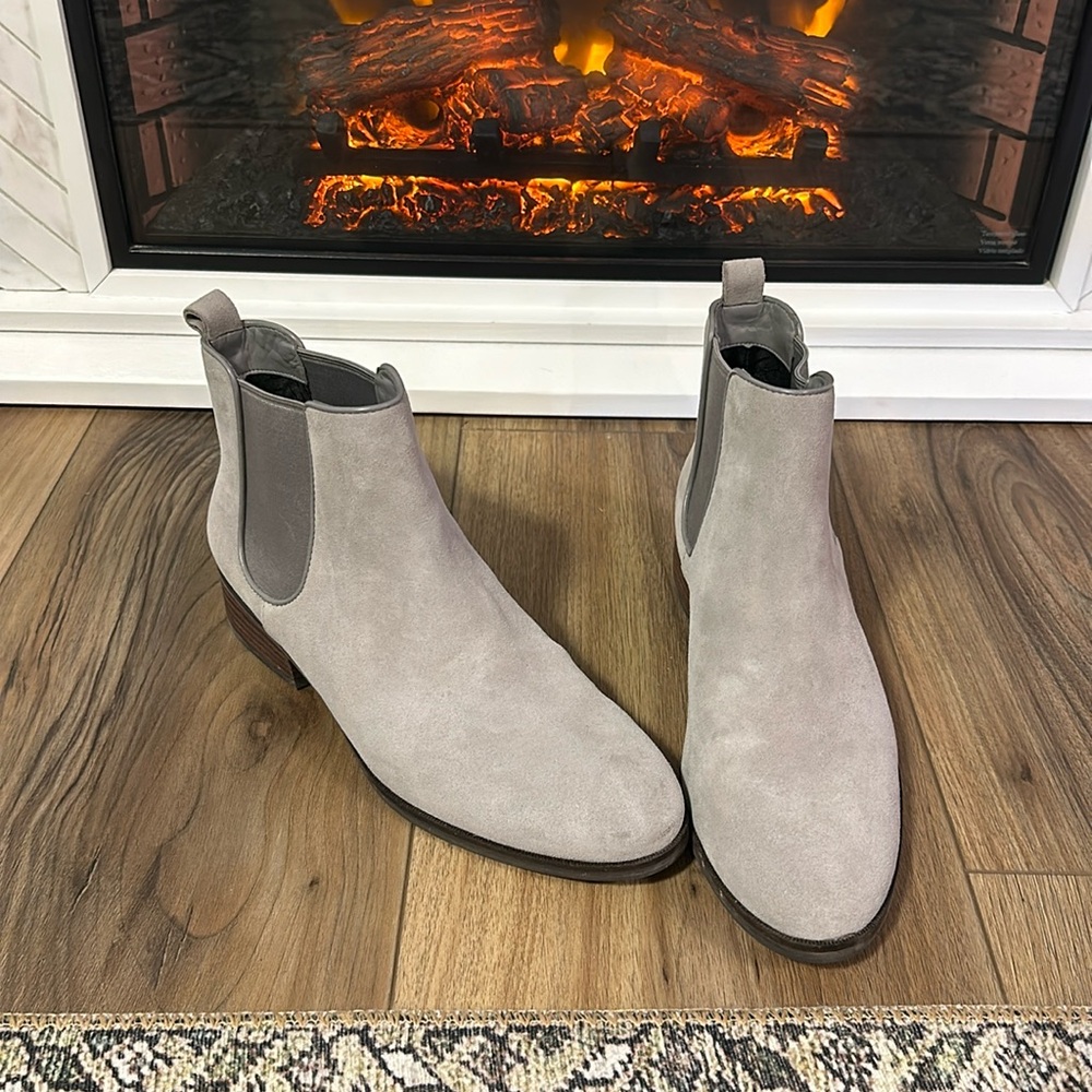 Cole Haan suede booties